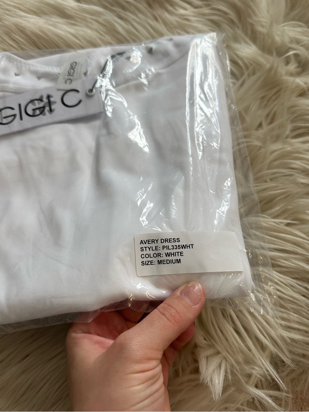 GIGI C Avery Pickleball Dress In White - Picture 5 of 5